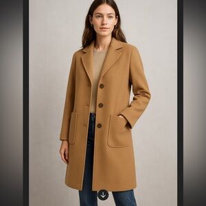 a new day Camel Trench Coat